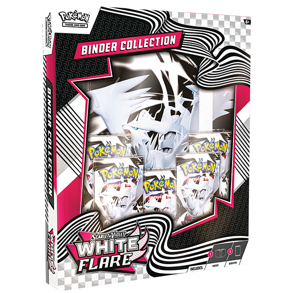 Pokemon TCG - Scarlet & Violet - White Flare - Binder Collection - Reshiram