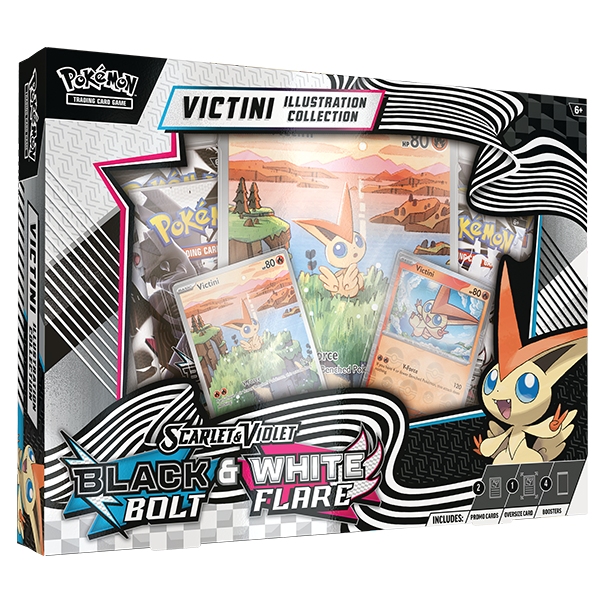 Pokemon TCG - Scarlet & Violet - Black Bolt & White Flare - Unova Victini Illustration Collection
